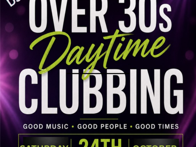 24.10.26 Over 30 Clubbing Poster